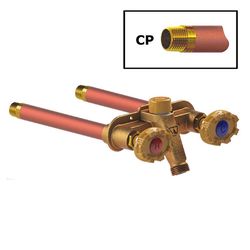 Woodford Model V22 1/2 in. MIP in. Anti-Siphon Brass Freezeless Wall Faucet