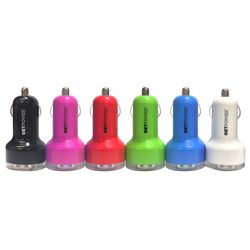 GetPower Dual USB Car Adapter 1 pk