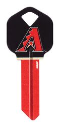 HILLMAN MLB Kwikset/66 KW1 House/Office Key Blank Single Red