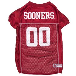Pets First Team colors Oklahoma Sooners Dog Jersey Medium