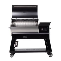 Recteq Deck Boss 800 Wood Pellet WiFi Grill and Smoker Black/Silver