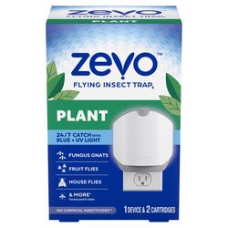 Zevo Indoor Plant Insect Trap and Lure Kit 3 pk