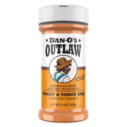 Dan-O's Outlaw Sweet & Tangy BBQ BBQ Seasoning 8.5 oz