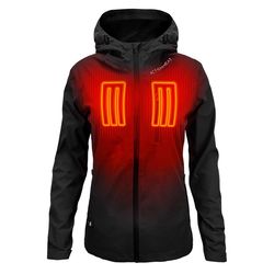 ActionHeat M Women's Rain Jacket Black