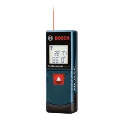 Bosch BLAZE 4 in. L X 1.4 in. W Laser Distance Measurer 65 ft. Black/Blue 1 pc