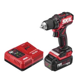SKIL 20V PWRCORE 1/2 in. Brushless Cordless Drill/Driver Kit (Battery & Charger)
