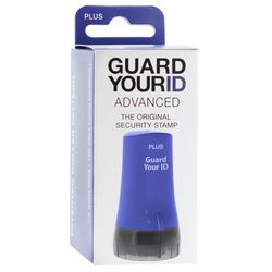 PLUS Guard Your ID 2.69 in. H X 1.5 in. W Round Blue Identity Protection Roller 1 pk
