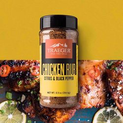 Traeger Citrus & Black Pepper Chicken Rub 12.5 oz