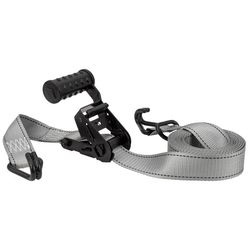 Keeper 1.5 in. W X 12 ft. L Gray Ratchet Tie Down Strap 1000 lb 1 pk