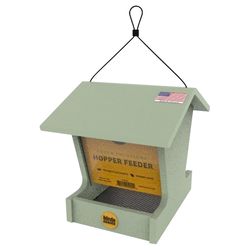 Birds Choice 1.5 lb Plastic Hopper Bird Feeder