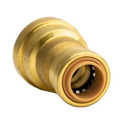 QuickFitting Push to Connect 3/4 in. PF Brass Reducing Coupling
