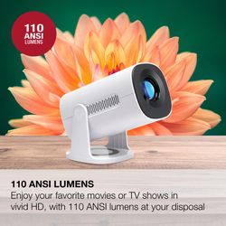 GPX 140 in. Projection Portable Projector 720p
