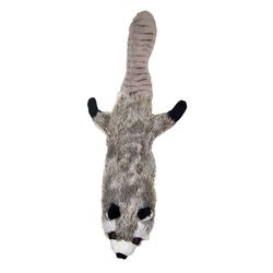 Spot Skinneeez For Dog Multicolored Plush Raccoon Dog Toy Small 1 pk