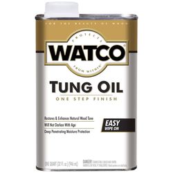 WATCO Clear Oil-Based Alkyd-Oil Tung Oil 1 qt