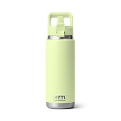 YETI Rambler 26 oz Grasshopper BPA Free Bottle with Straw Cap