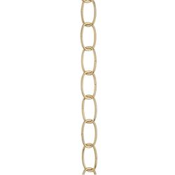 Westinghouse 11 gauge Polished Brass Brass Hanging Chain .88 in. D 36 in.