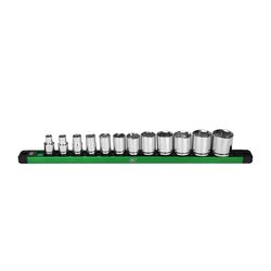 Sk Tools Arrow Fastener 3/8 in. drive X 3/8 in. drive SAE 6 Point Standard Socket 12 pc