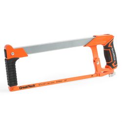 GreatNeck 12 in. Bi-Metal Adjustable Heavy Duty Hacksaw Orange 1 pc