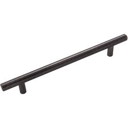 Hickory Hardware Contemporary Bar Cabinet Pull 3 in. Brushed Black Nickel 1 pk