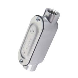 Halex 1/2 in. D Aluminum Conduit Body For Rigid 1 pk