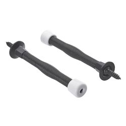 Ace 3 in. W Metal Oil Rubbed Bronze Spring Door Stop Mounts to door and wall 0 in.