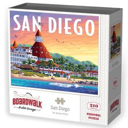 Boardwalk San Diego Jigsaw Personal Puzzle 210 pc