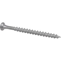 HILLMAN Fas-N-Tite No. 8 Ga. X 2-1/2 in. L Gray Phillips Bugle Head Deck Screws 50 pk