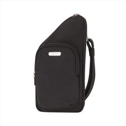 Travelon Small Nylon Black Crossbody Bag