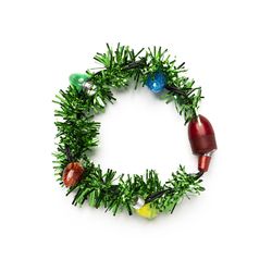 Uncle Bob's Women's Tacky Tinsel Green Bracelet