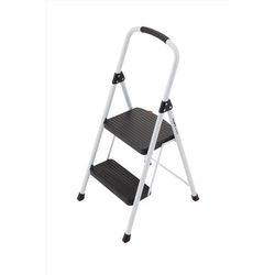 Lift Ladders 40.16 in. H X 17.3 in. W X 2.5 in. D 225 lb. cap. 2 step Steel Folding Step Stool