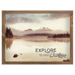P Graham Dunn 13 in. H X 17 in. L Multicolored Wood Framed Art