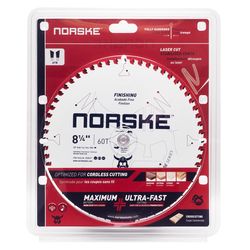 Norske 8-1/4 in. D X 5/8 in. Ultra Thin Kerf Carbide Saw Blade 60 teeth 1 each