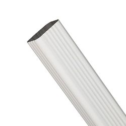 Spectra Pro Select 2 in. H X 3 in. W X 15 in. L White Aluminum Downspout Extension