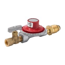B&K 1/4 in. D X 1/4 in. D Brass/Plastic High Pressure Regulator
