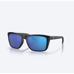 Costa Mainsail Sunglasses Black Frame Blue Lens Polarized Blue Light Blocking
