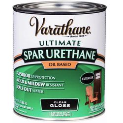Varathane Premium Gloss Clear Oil-Based Spar Urethane 1 qt