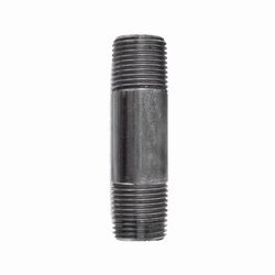 STZ Industries 3/8 in. MIP each X 3/8 in. D MIP Black Steel 3 in. L Nipple