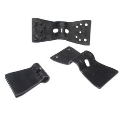Coolaroo Black Plastic Butterfly Clip 20 pk