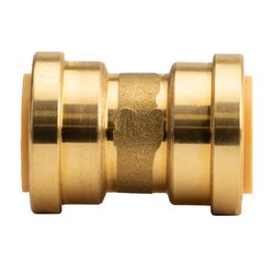 QuickFitting Push to Connect 1 in. PF Brass Coupling