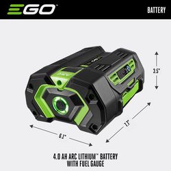 EGO 56V Power+ BA2242T 4 Ah Lithium-Ion Battery 1 pc