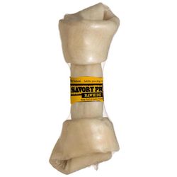 Savory Prime American Supreme Small Adult Knotted Bone Beef Rawhide 6-7 in. L 1 pk