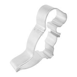 R&M International Corp Rex Baby Dinosaur 2 in. W X 5 in. L Cookie Cutter Silver 1 pc