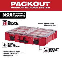 Milwaukee Packout 19.7 in. W X 15.2 in. D Garage Organizer Storage Organizer Impact-Resistant Poly 1