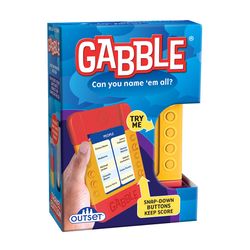 Outset Media Gabble Board Game Multicolored