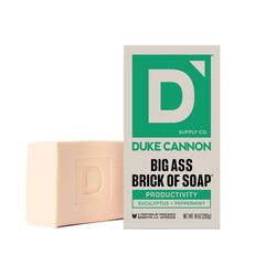 Duke Cannon Productivity Eucalyptus and Peppermint Scent Bar Soap 10 oz 1 pk