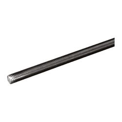 SteelWorks 5/16 in. D X 36 in. L Stainless Steel Threaded Rod