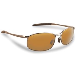Flying Fisherman San Jose Sunglasses Unisex Copper Frame Amber Lens Polarized