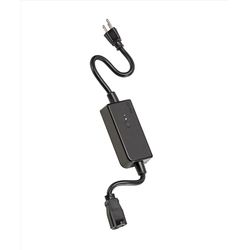 Leviton 15 amps WiFi Smart-Enabled Plug-In Switch Tap Black 1 pk