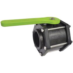 Green Leaf 3 in. Polypropylene Female Ball Valve Full Port
