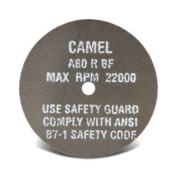 CGW 3 in. D X 3/8 in. X 1/16 in. thick Aluminum Oxide Cut-Off Wheel 1 pc
